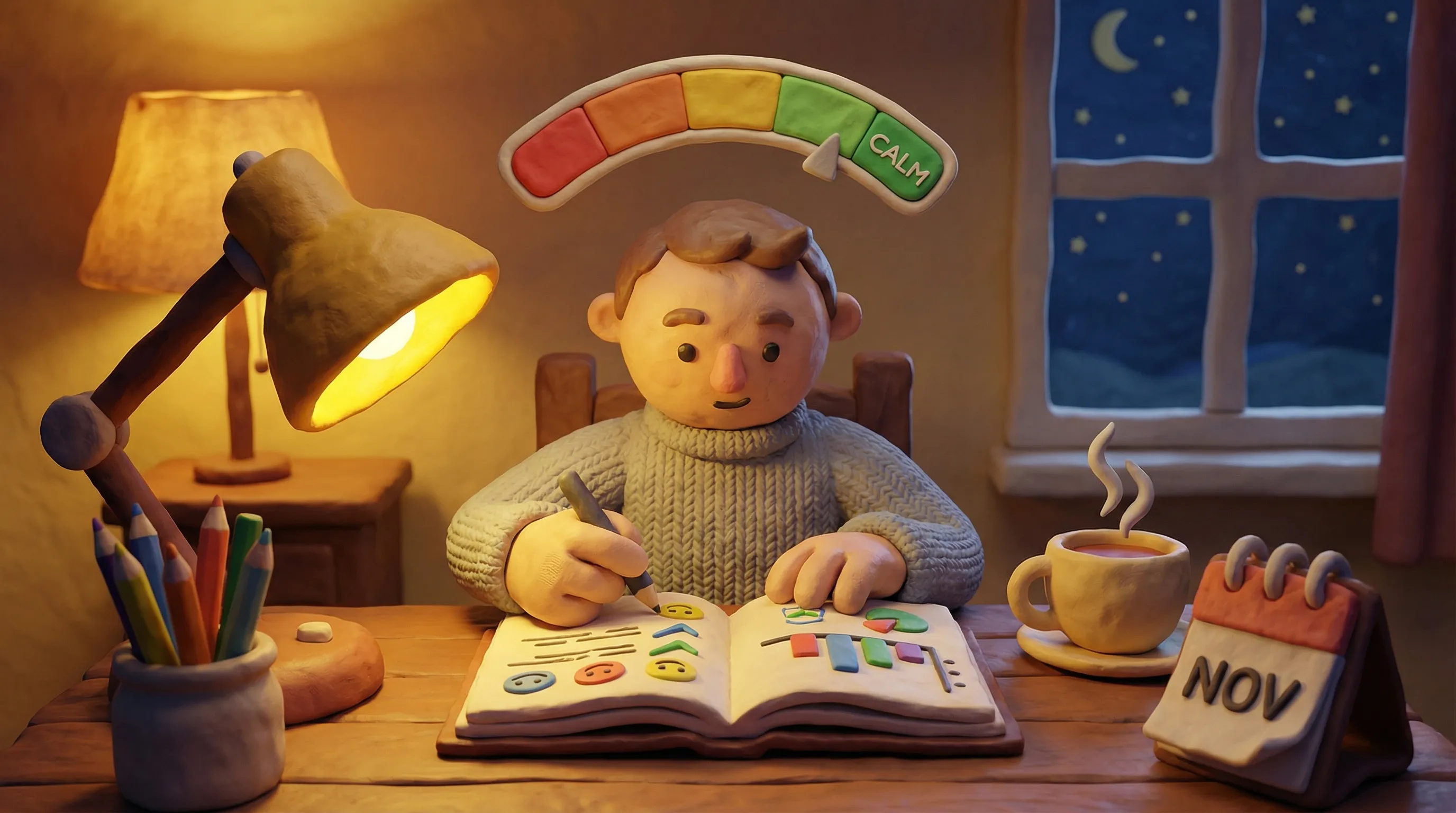 How to Track Your Mental State: Daily Journal That Prevents Burnout (Simple System)